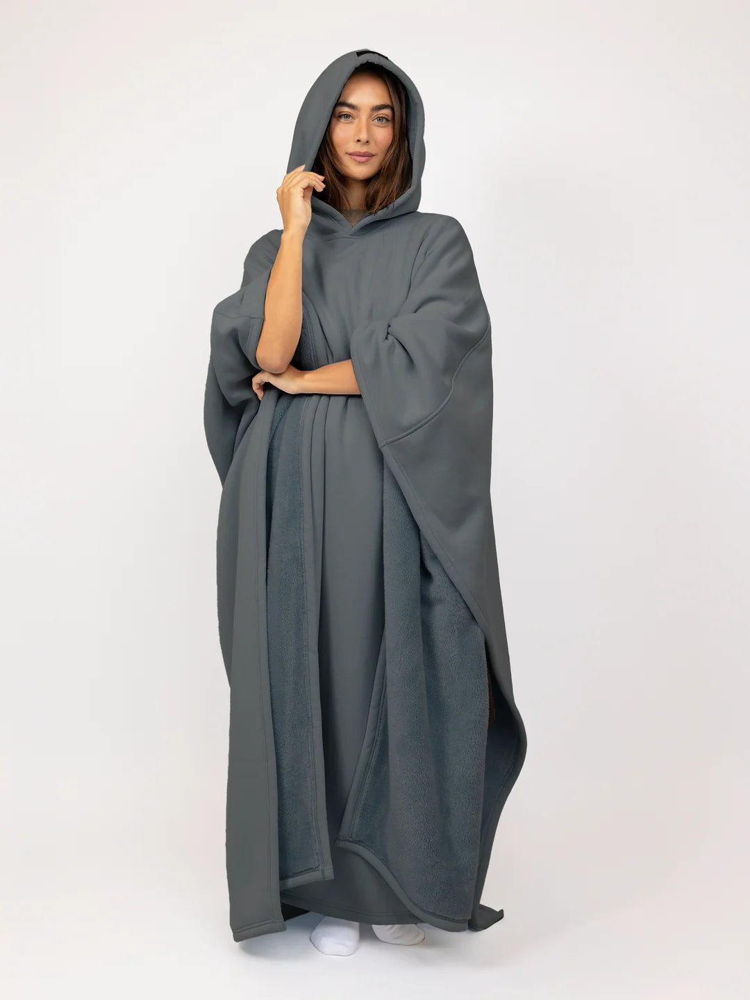 Kapüşonlu Battaniye Hoodie (Unisex,Ultra Yumuşak)