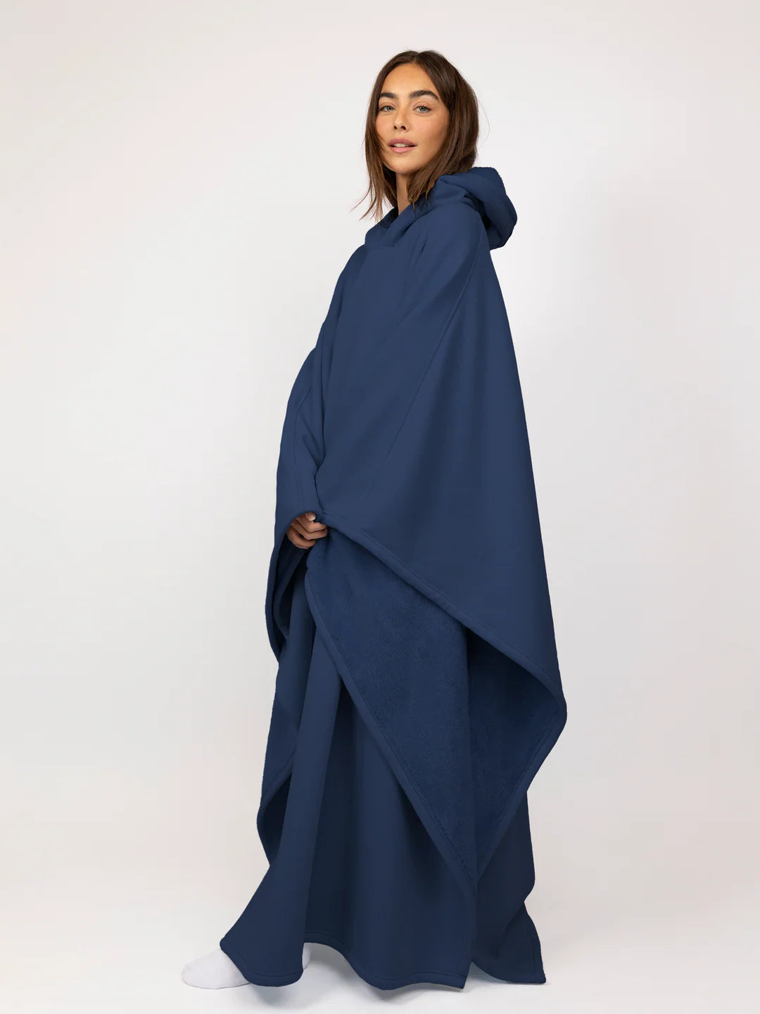 Kapüşonlu Battaniye Hoodie (Unisex,Ultra Yumuşak)