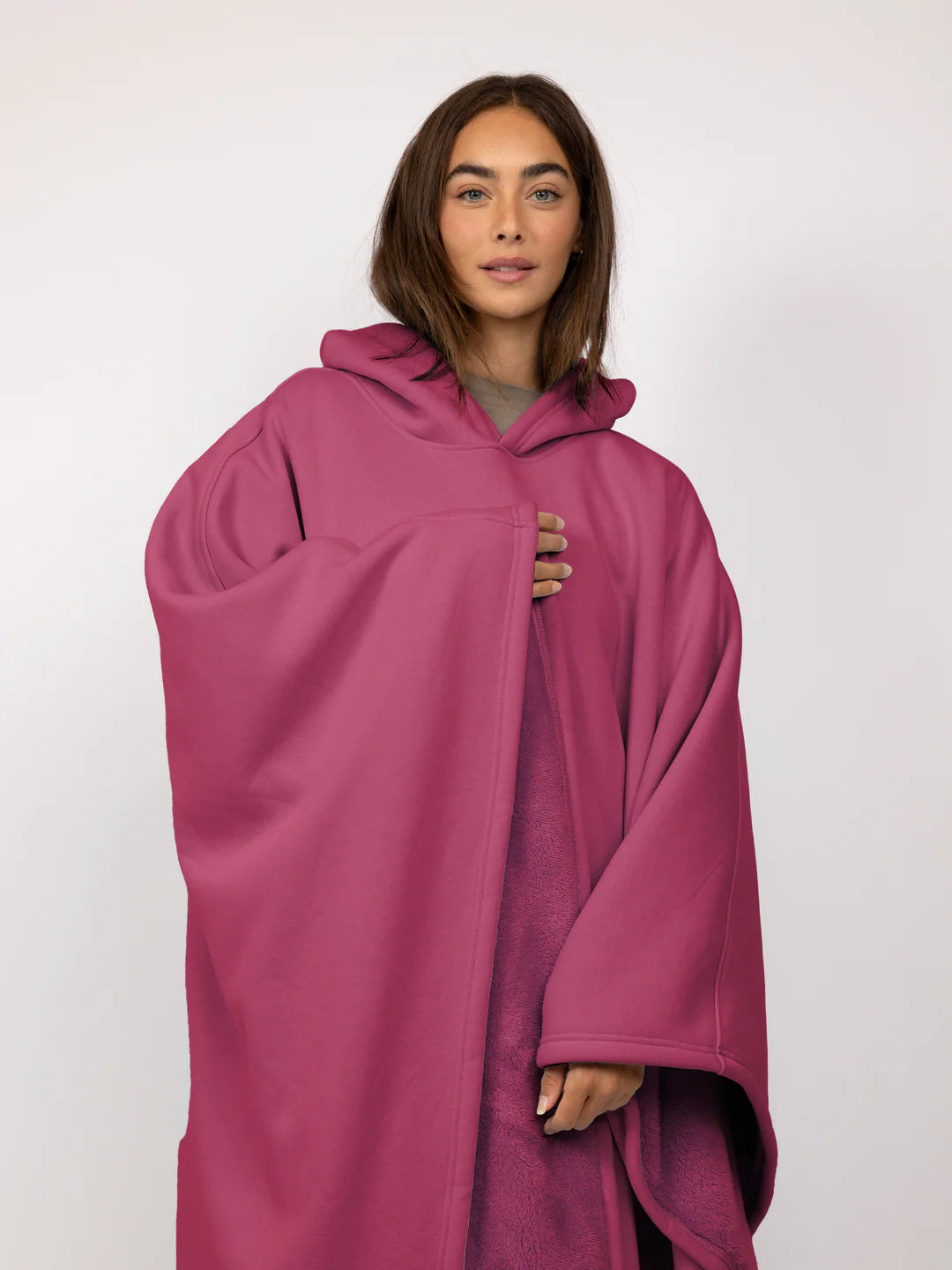 Kapüşonlu Battaniye Hoodie (Unisex,Ultra Yumuşak)