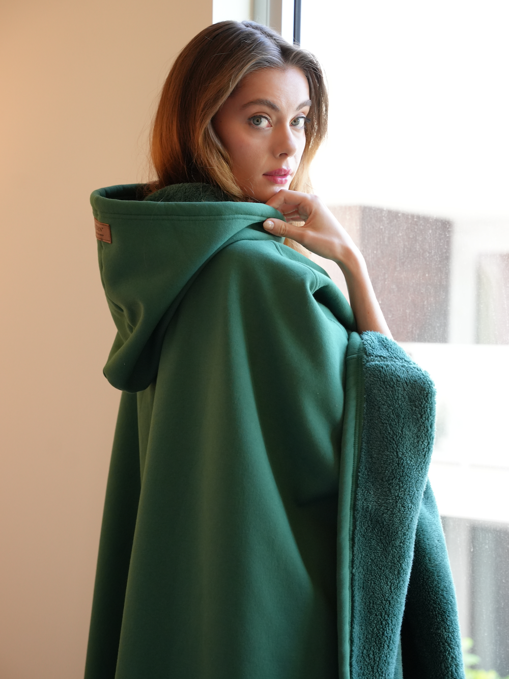 Kapüşonlu Battaniye Hoodie (Unisex,Ultra Yumuşak)