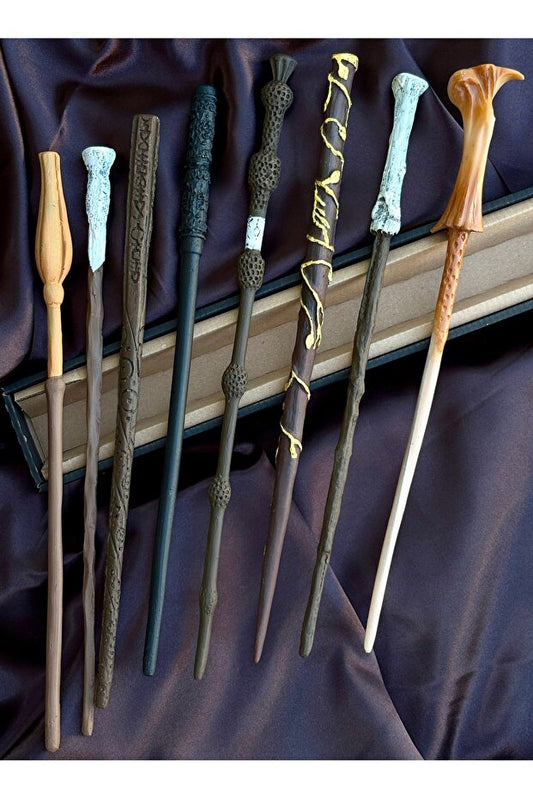 Fantastik Büyücü Asası Dekoratif Aksesuar