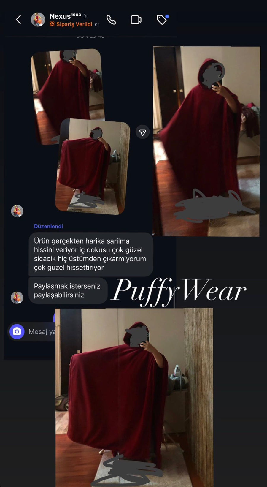 Puffy Wear deneyim videosu